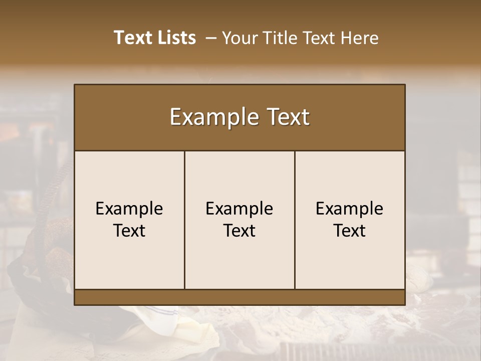 Apron Healthy Home PowerPoint Template