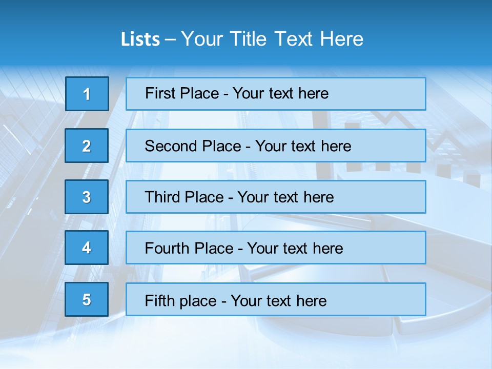 Steel Abstract Tall PowerPoint Template