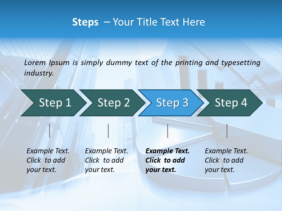 Steel Abstract Tall PowerPoint Template