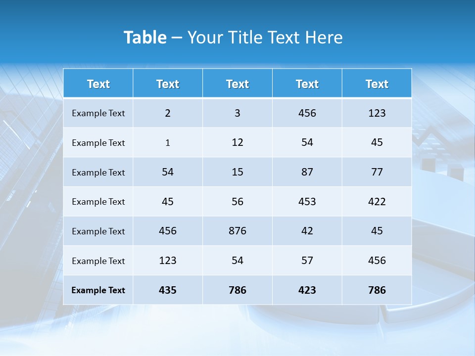 Steel Abstract Tall PowerPoint Template