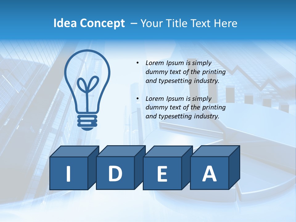 Steel Abstract Tall PowerPoint Template