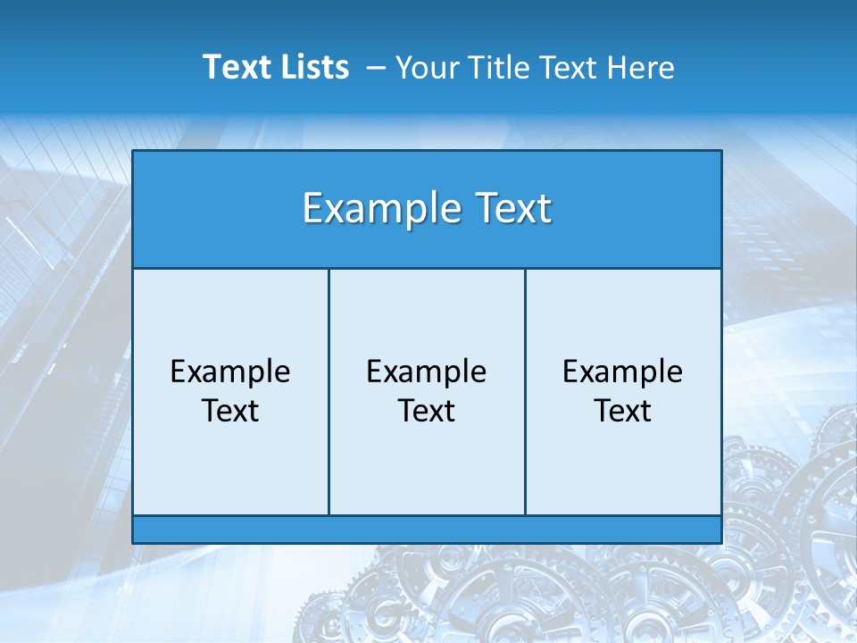 Machine Metallic Silhouette PowerPoint Template