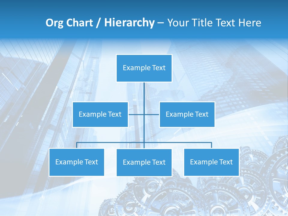 Machine Metallic Silhouette PowerPoint Template