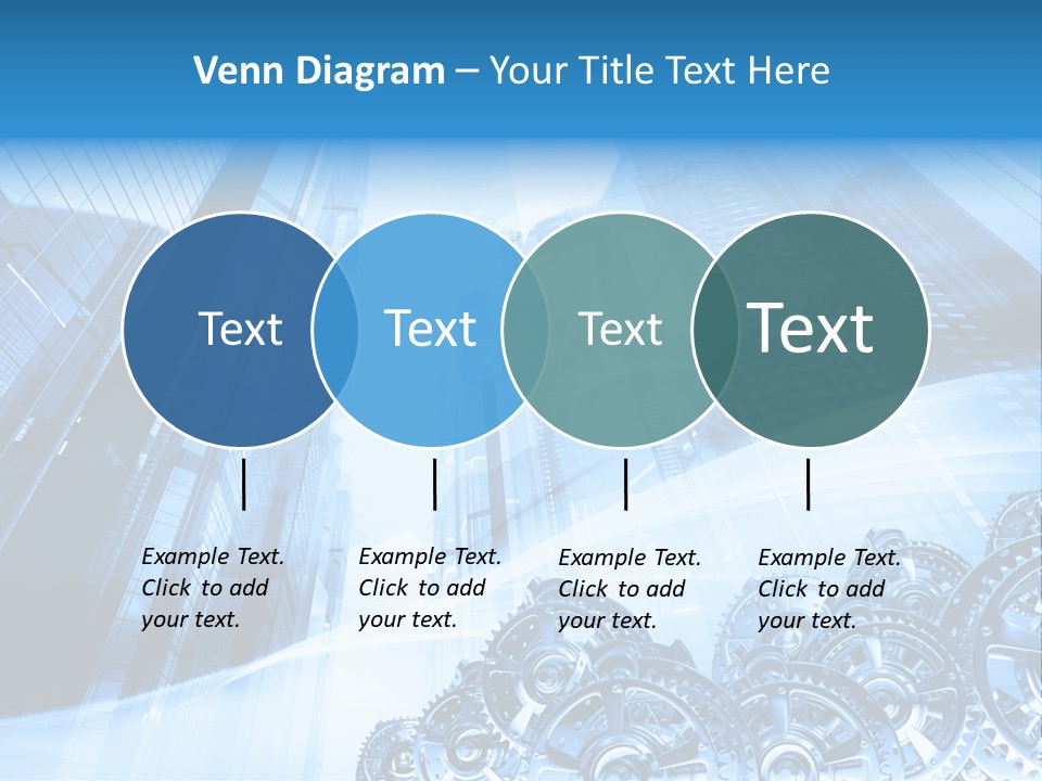 Machine Metallic Silhouette PowerPoint Template