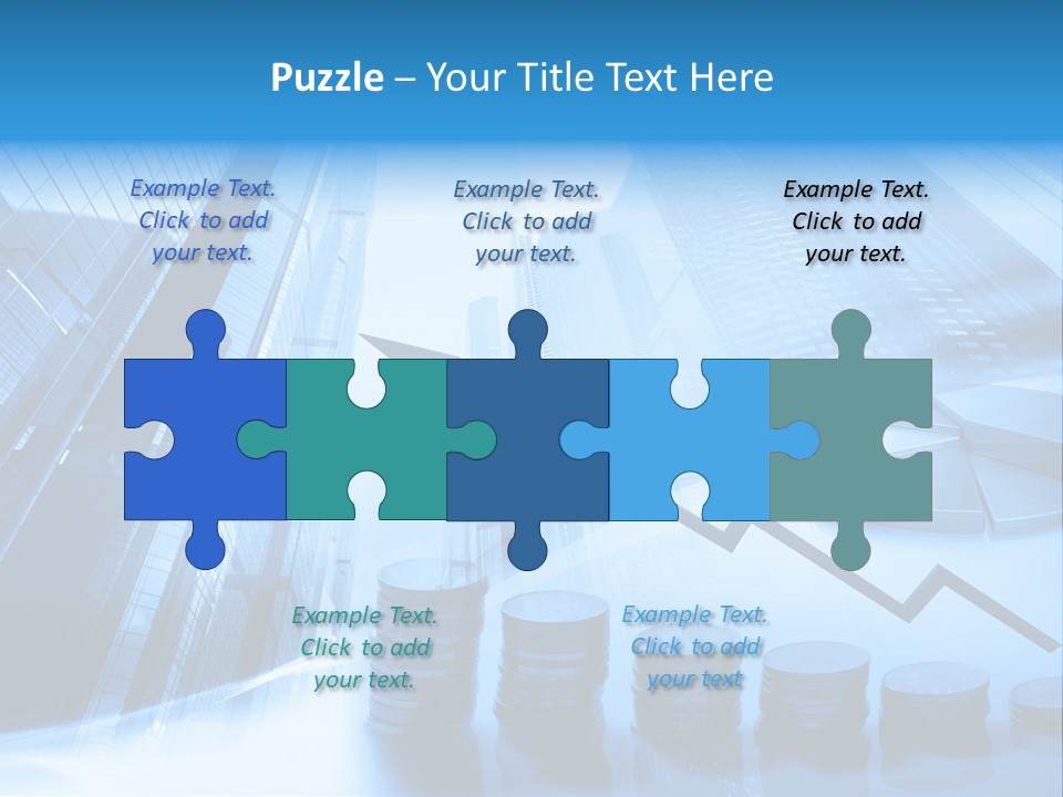 Colour Arrow Area PowerPoint Template