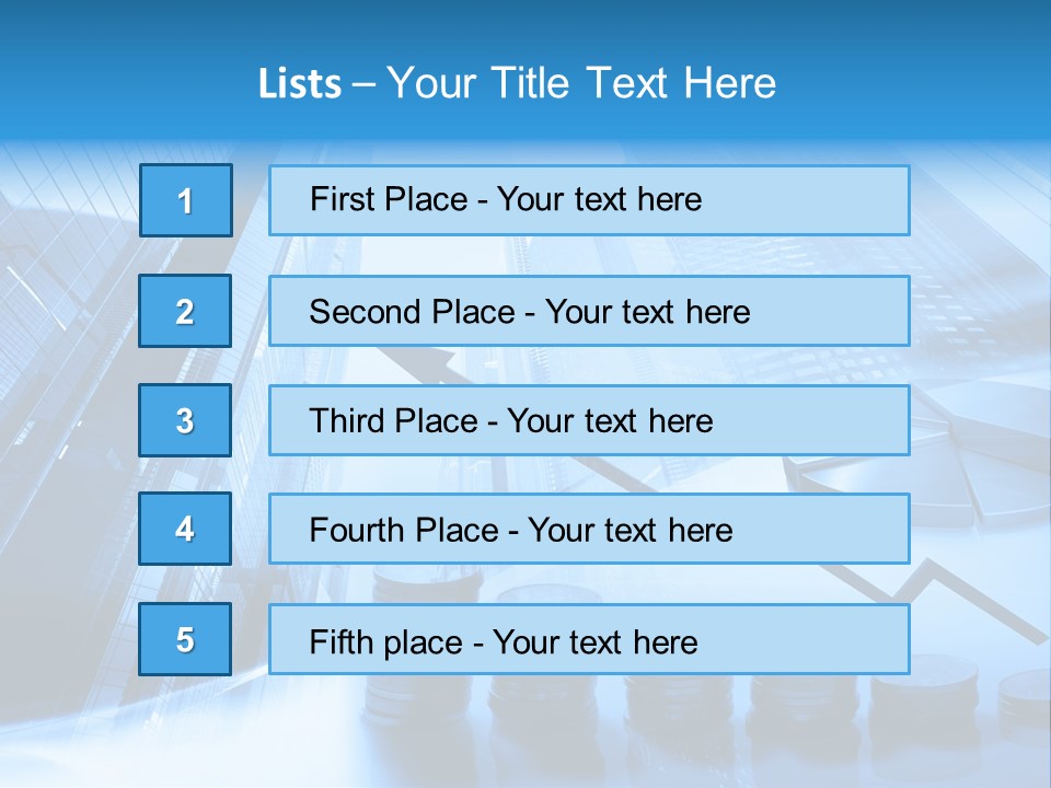 Colour Arrow Area PowerPoint Template