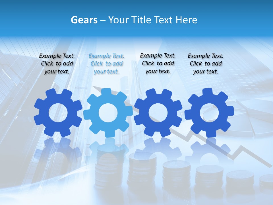 Colour Arrow Area PowerPoint Template