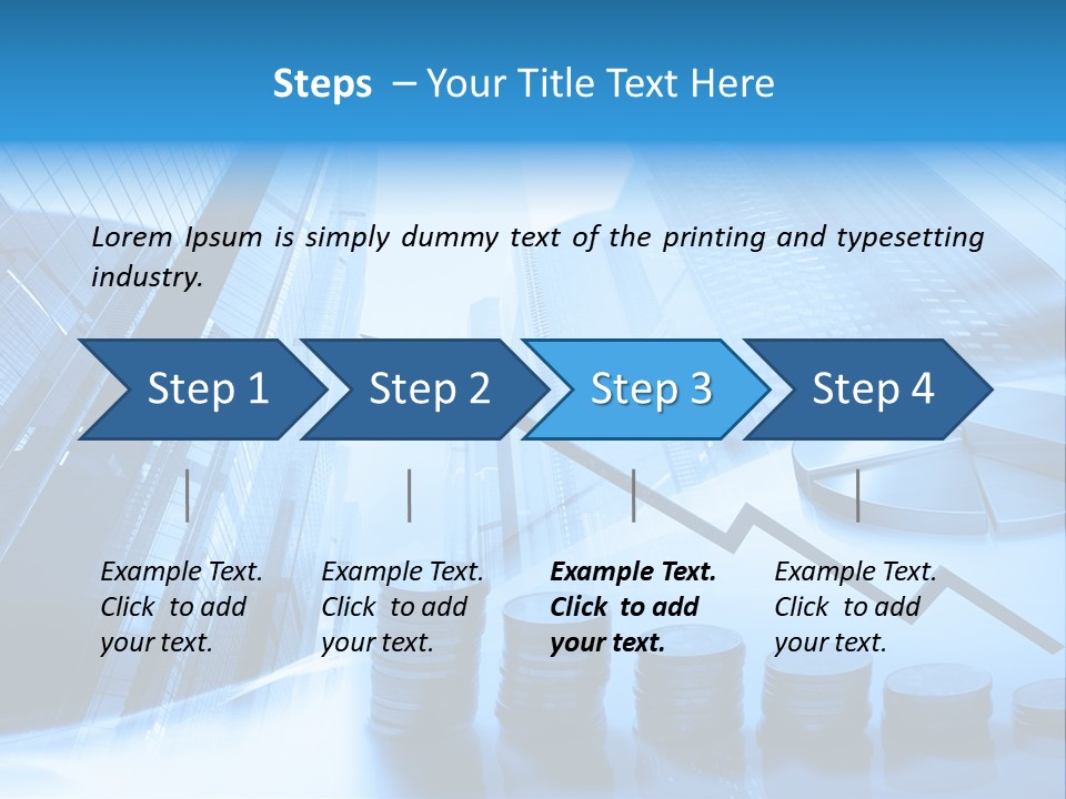 Colour Arrow Area PowerPoint Template