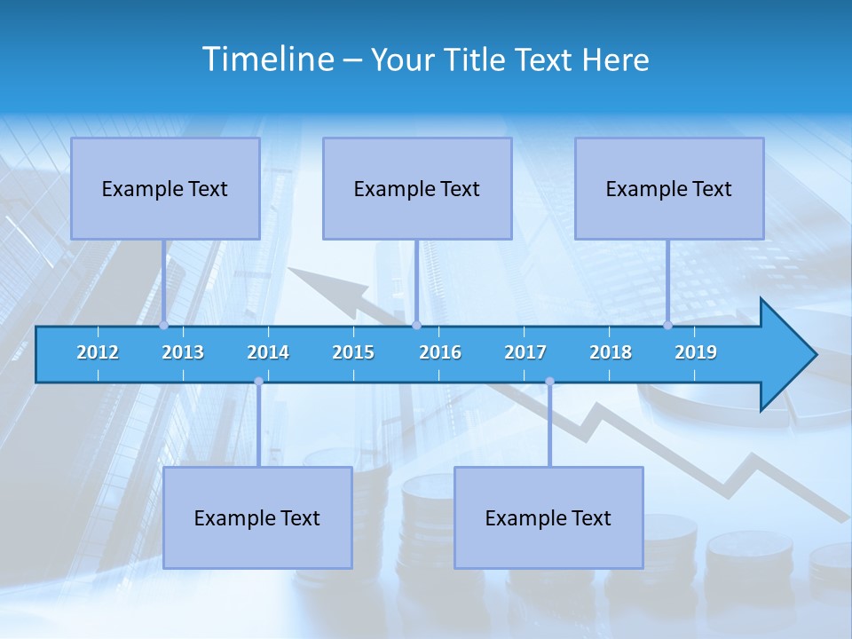 Colour Arrow Area PowerPoint Template