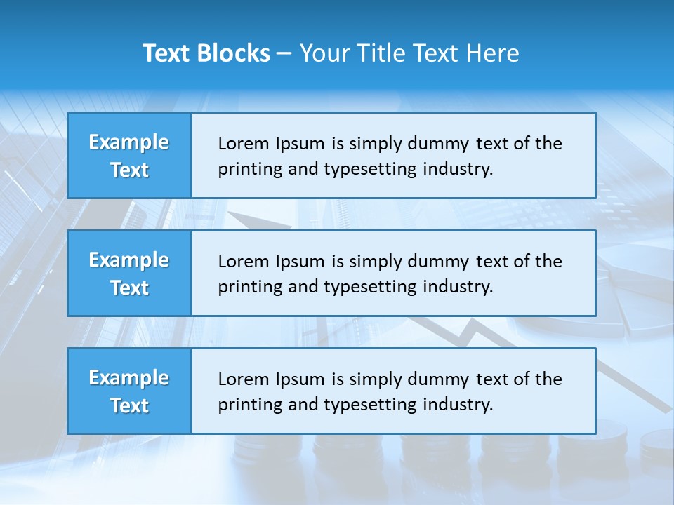 Colour Arrow Area PowerPoint Template