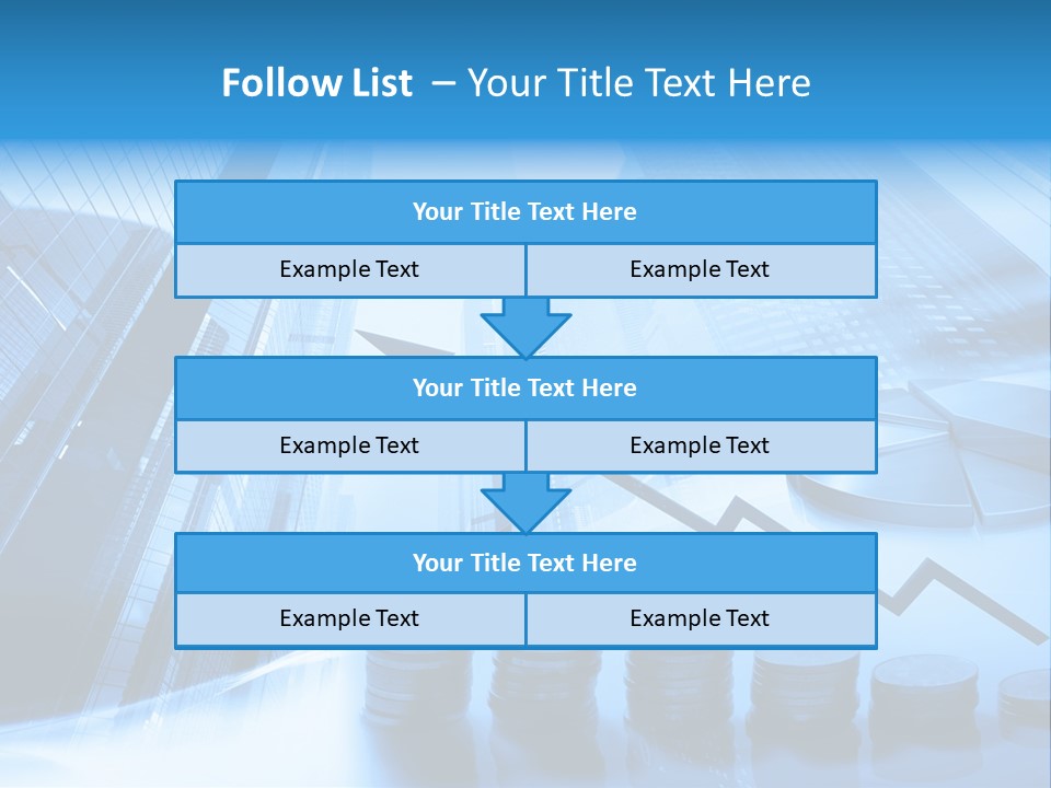 Colour Arrow Area PowerPoint Template