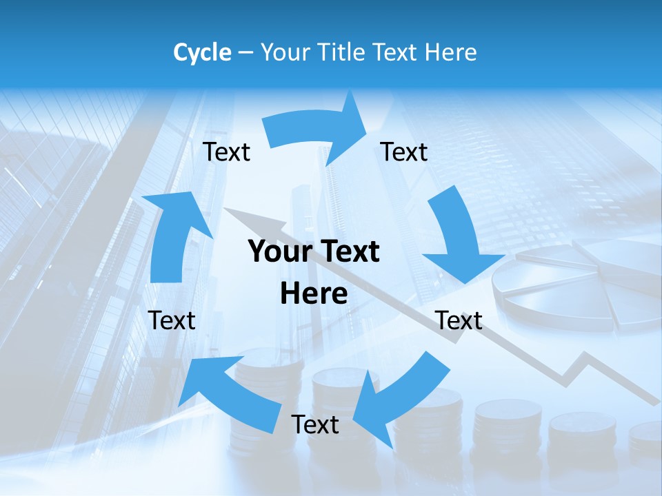 Colour Arrow Area PowerPoint Template
