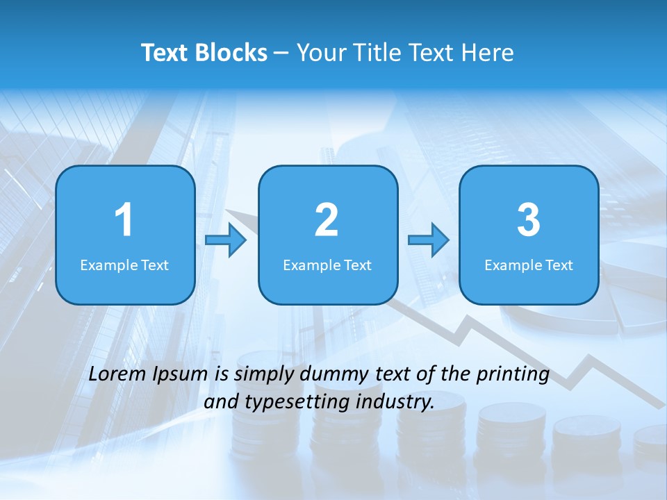 Colour Arrow Area PowerPoint Template