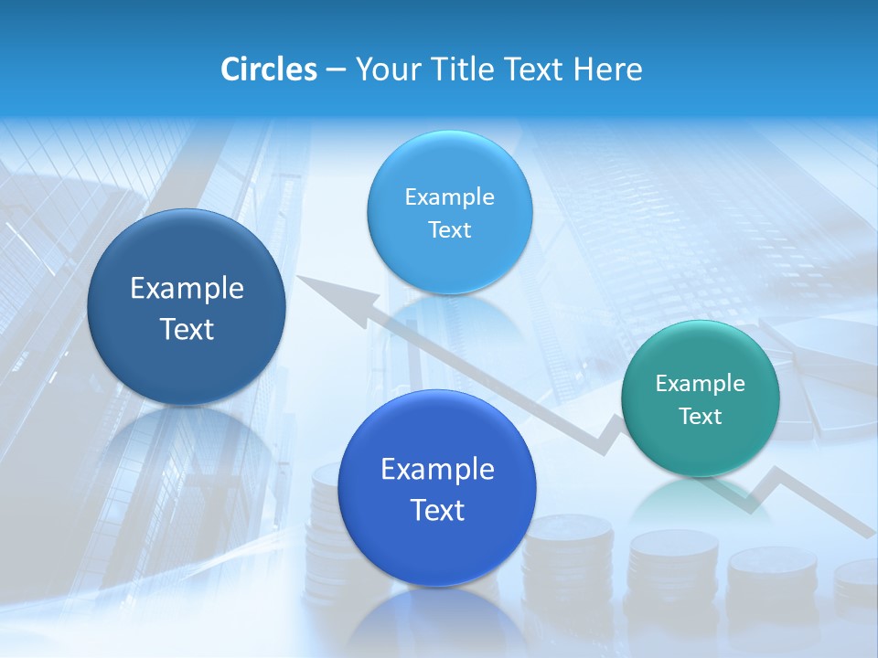 Colour Arrow Area PowerPoint Template