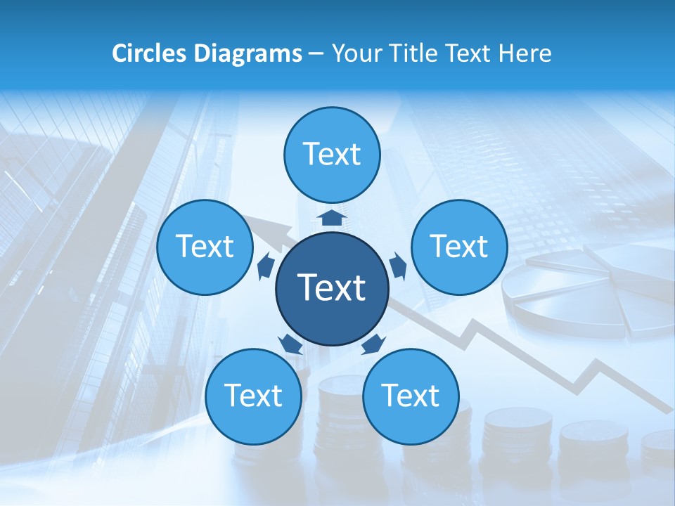 Colour Arrow Area PowerPoint Template