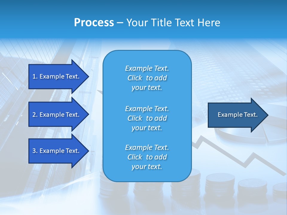 Colour Arrow Area PowerPoint Template