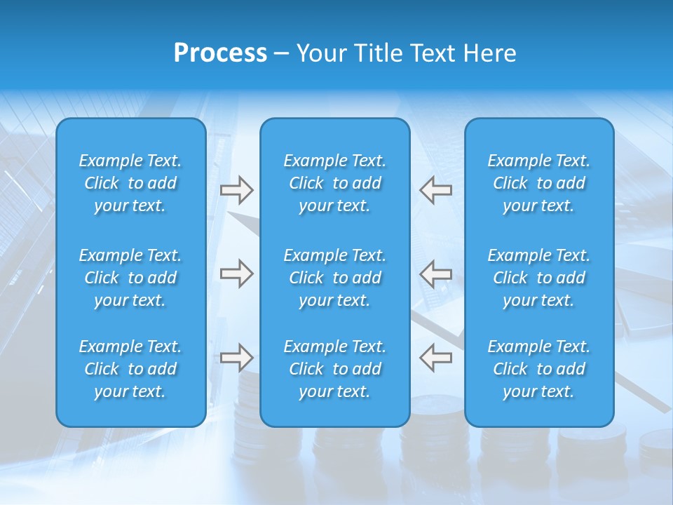 Colour Arrow Area PowerPoint Template