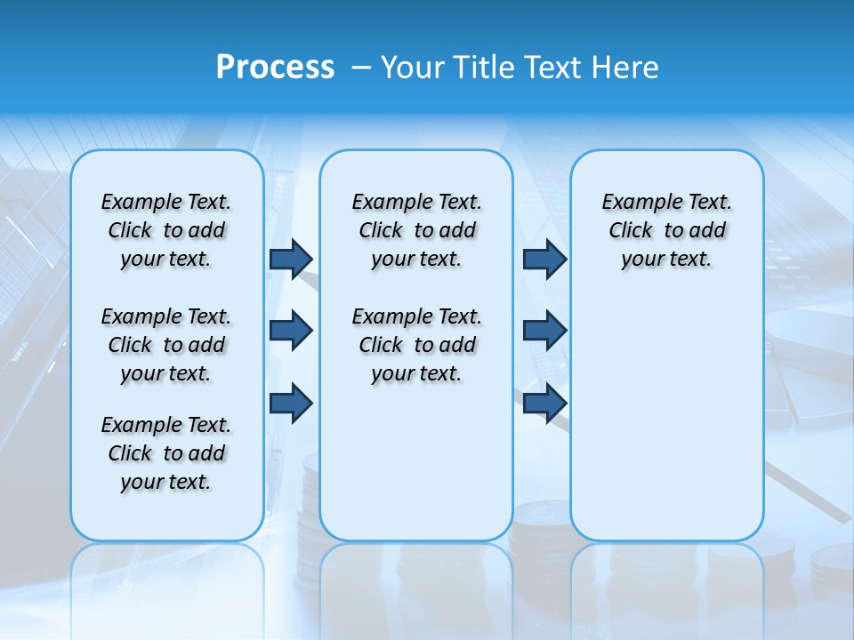 Colour Arrow Area PowerPoint Template