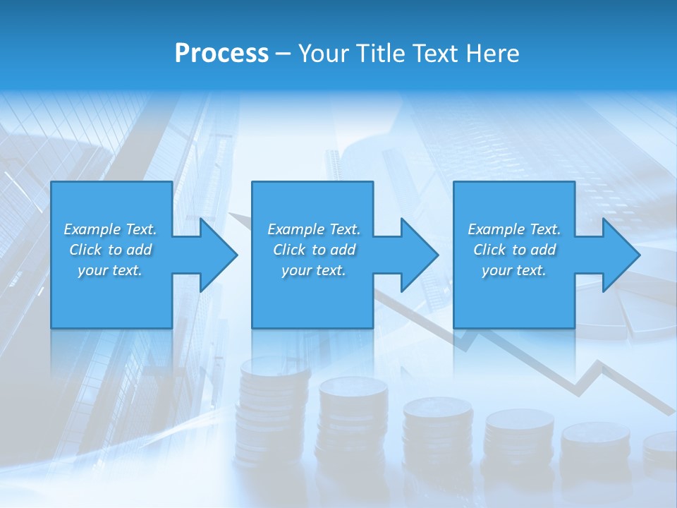 Colour Arrow Area PowerPoint Template
