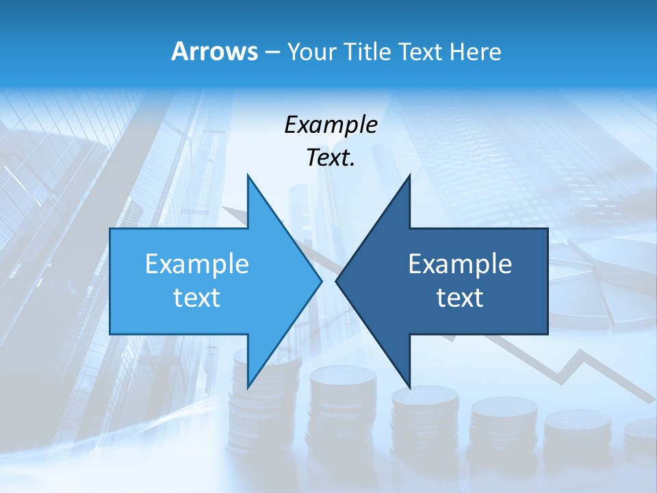Colour Arrow Area PowerPoint Template