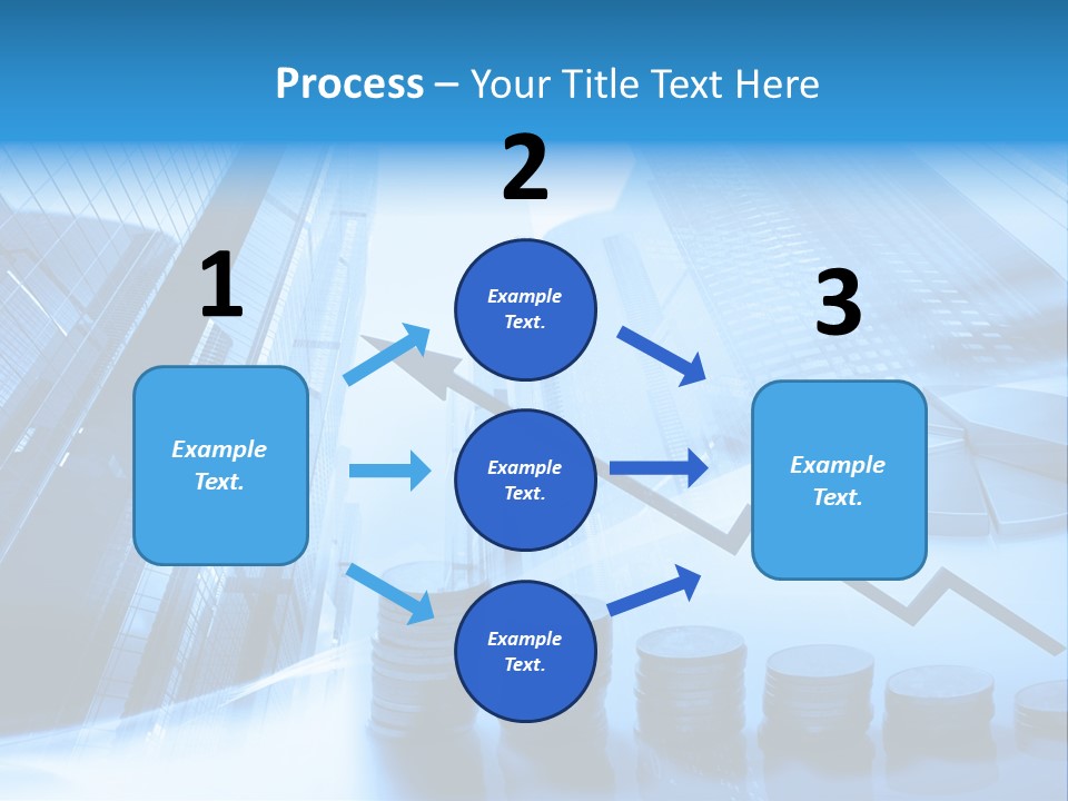 Colour Arrow Area PowerPoint Template