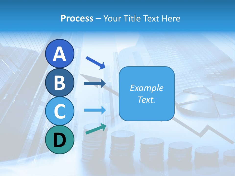 Colour Arrow Area PowerPoint Template