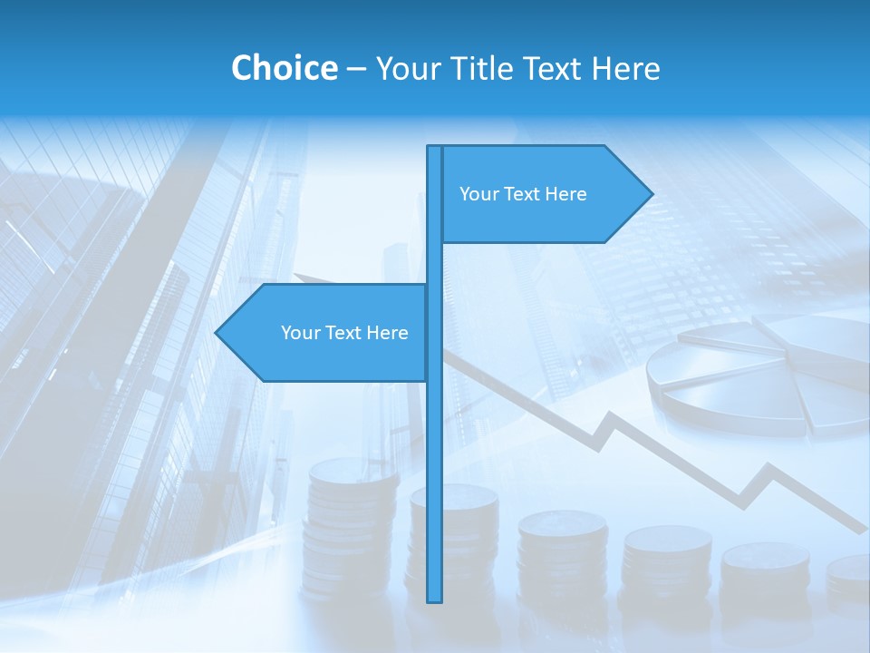 Colour Arrow Area PowerPoint Template