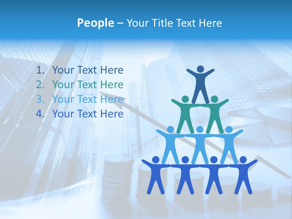 Colour Arrow Area PowerPoint Template