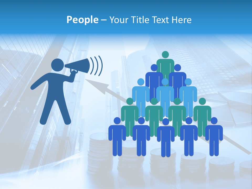 Colour Arrow Area PowerPoint Template