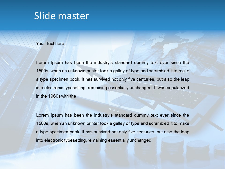 Business Success Center PowerPoint Template