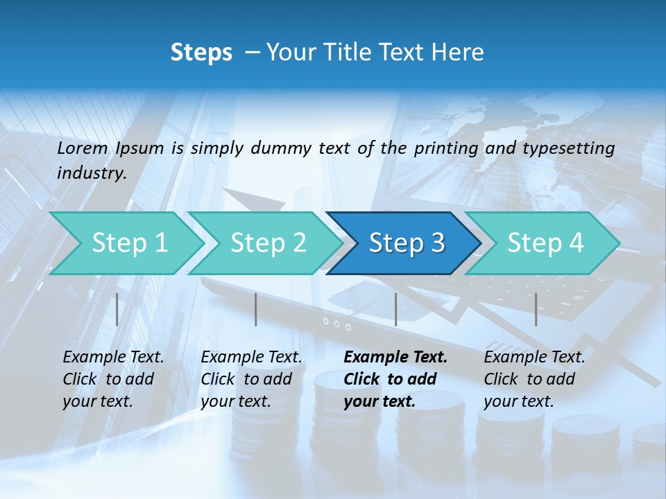 Business Success Center PowerPoint Template