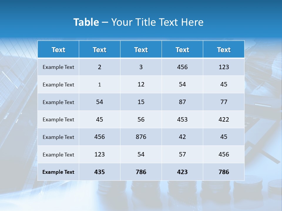 Business Success Center PowerPoint Template