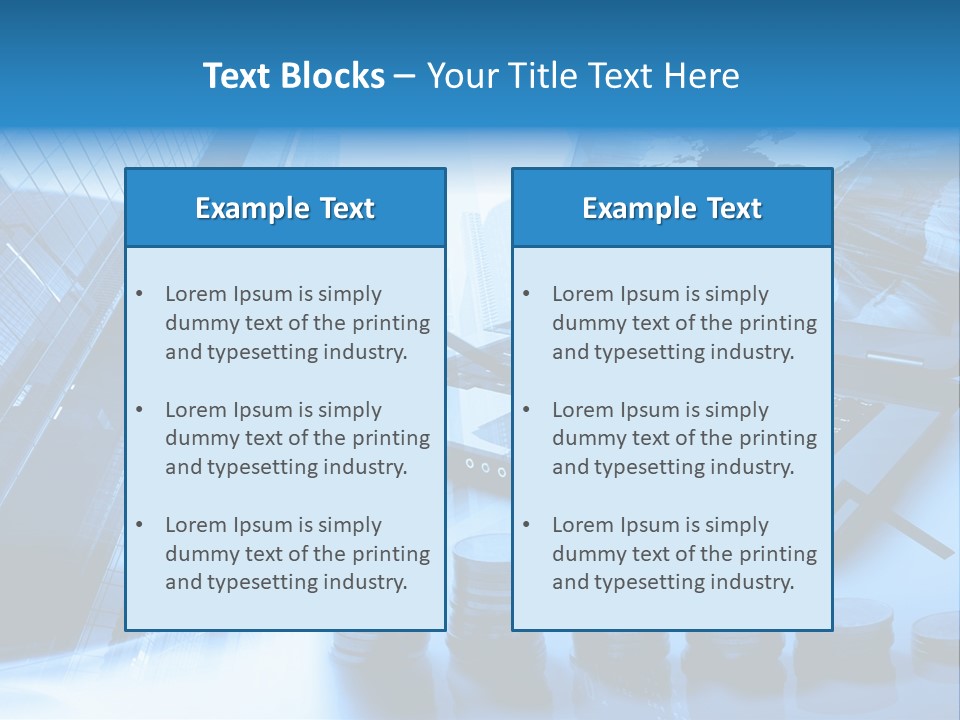 Business Success Center PowerPoint Template
