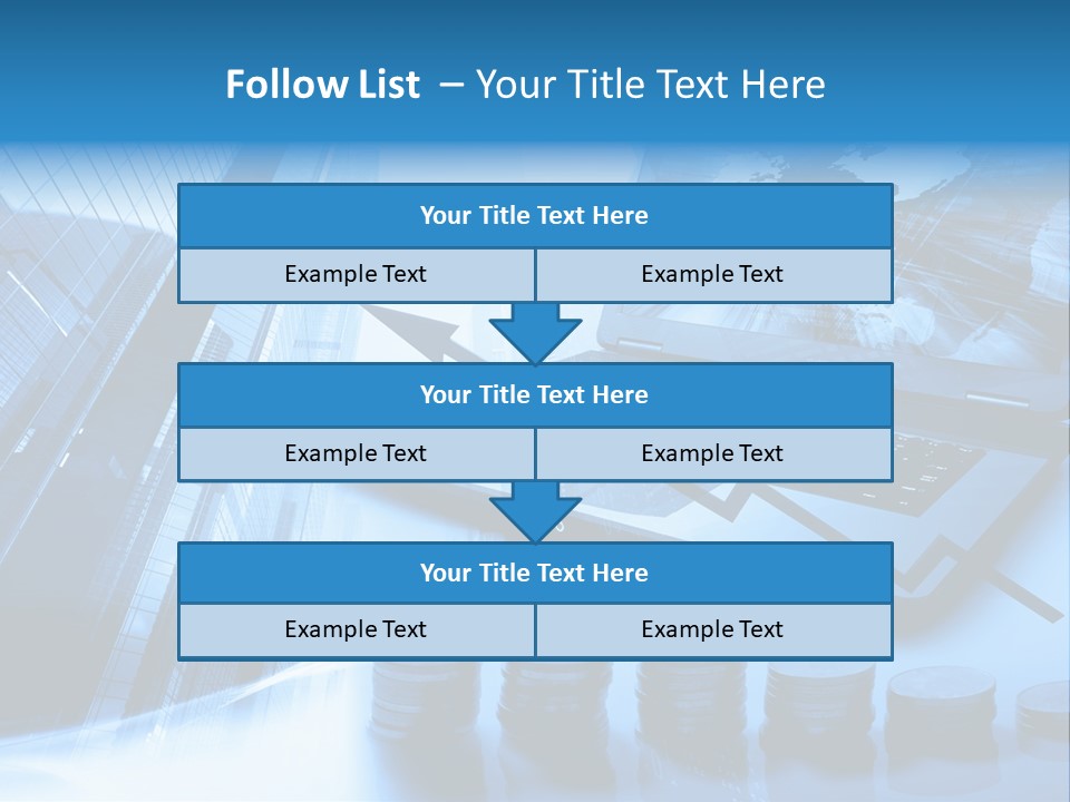Business Success Center PowerPoint Template