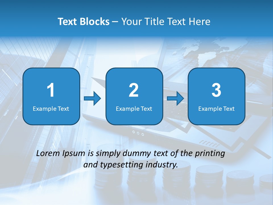 Business Success Center PowerPoint Template