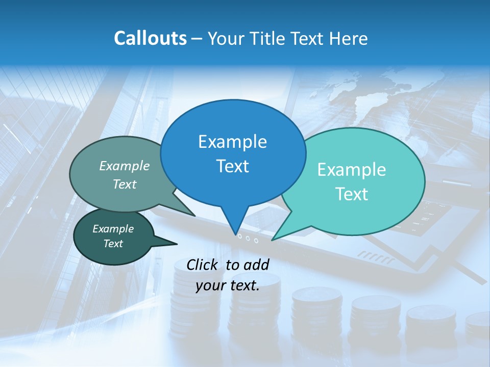 Business Success Center PowerPoint Template