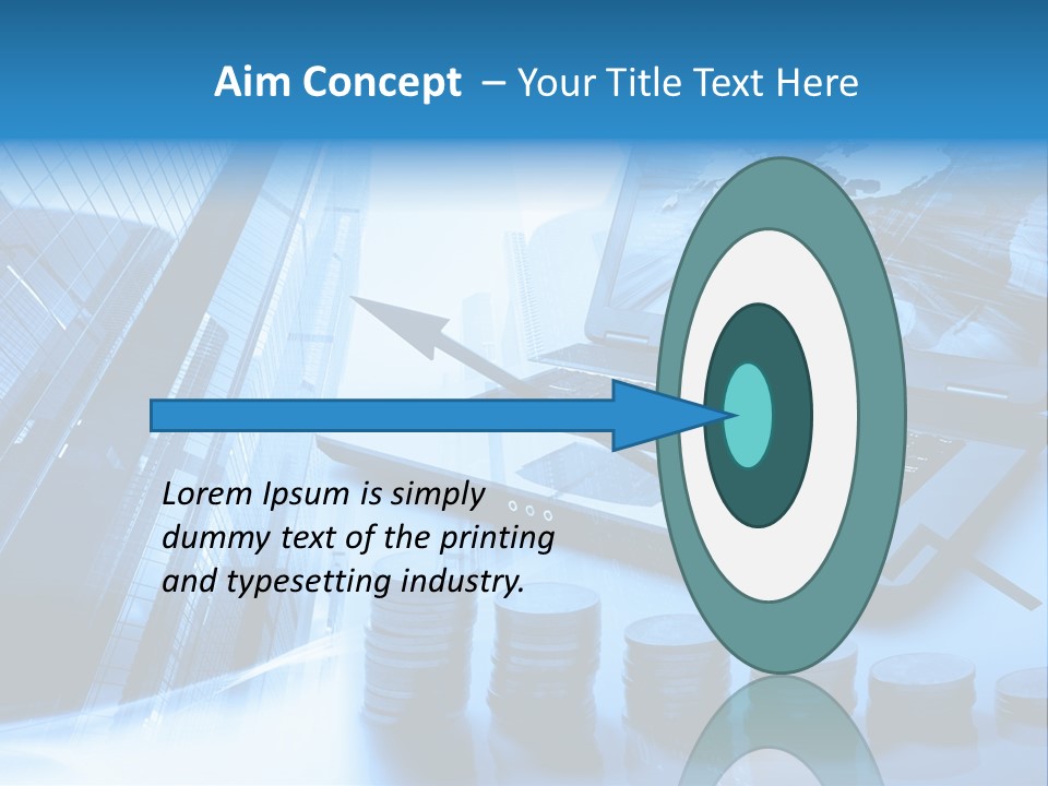 Business Success Center PowerPoint Template