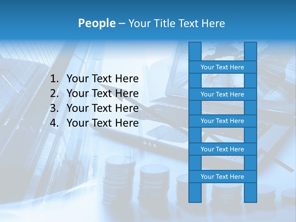 Business Success Center PowerPoint Template