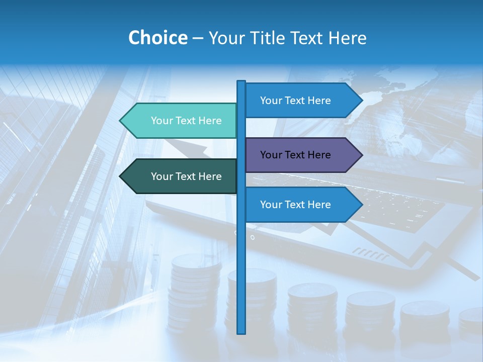 Business Success Center PowerPoint Template