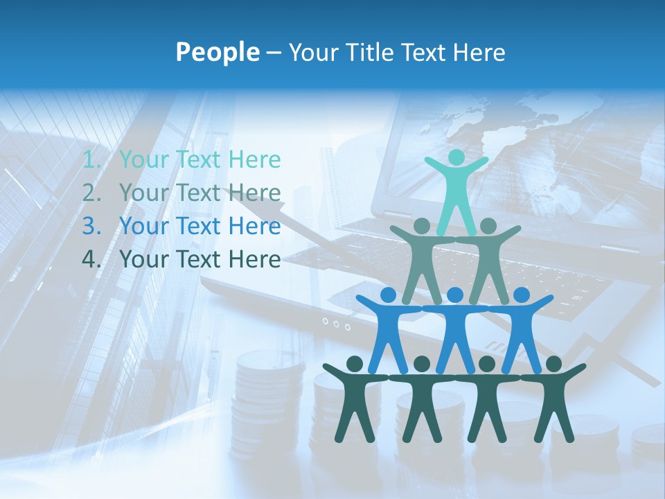 Business Success Center PowerPoint Template