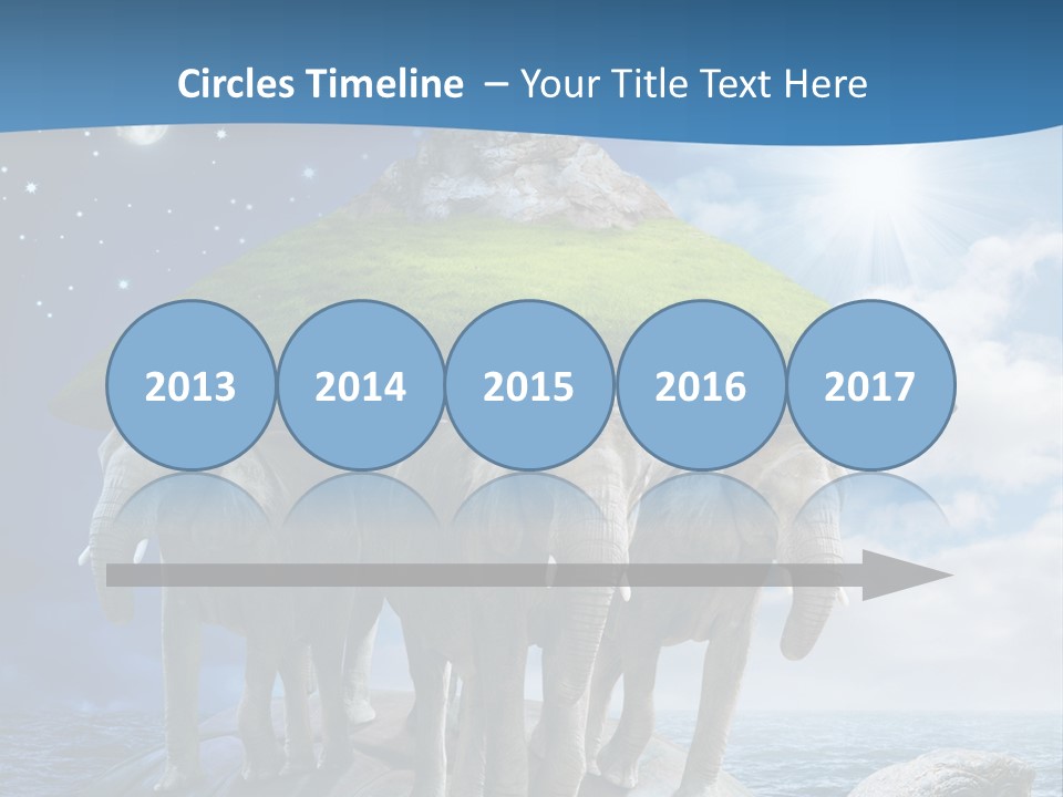 Astrology Animals Moon PowerPoint Template