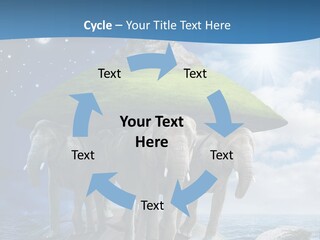 Astrology Animals Moon PowerPoint Template