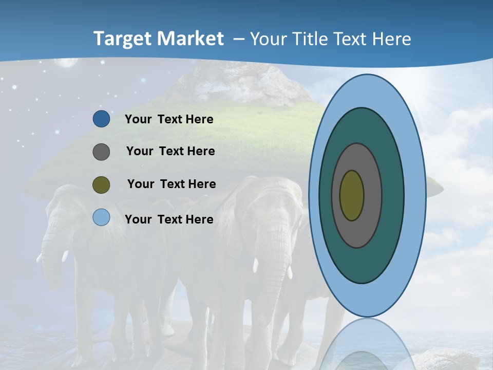 Astrology Animals Moon PowerPoint Template