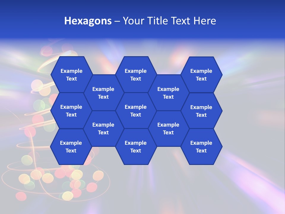 Christmas Card Home Sparkle PowerPoint Template