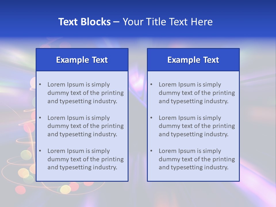 Christmas Card Home Sparkle PowerPoint Template