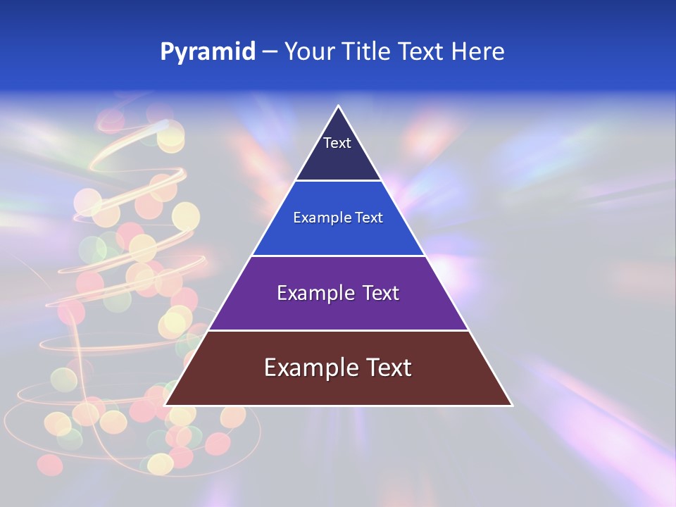 Christmas Card Home Sparkle PowerPoint Template