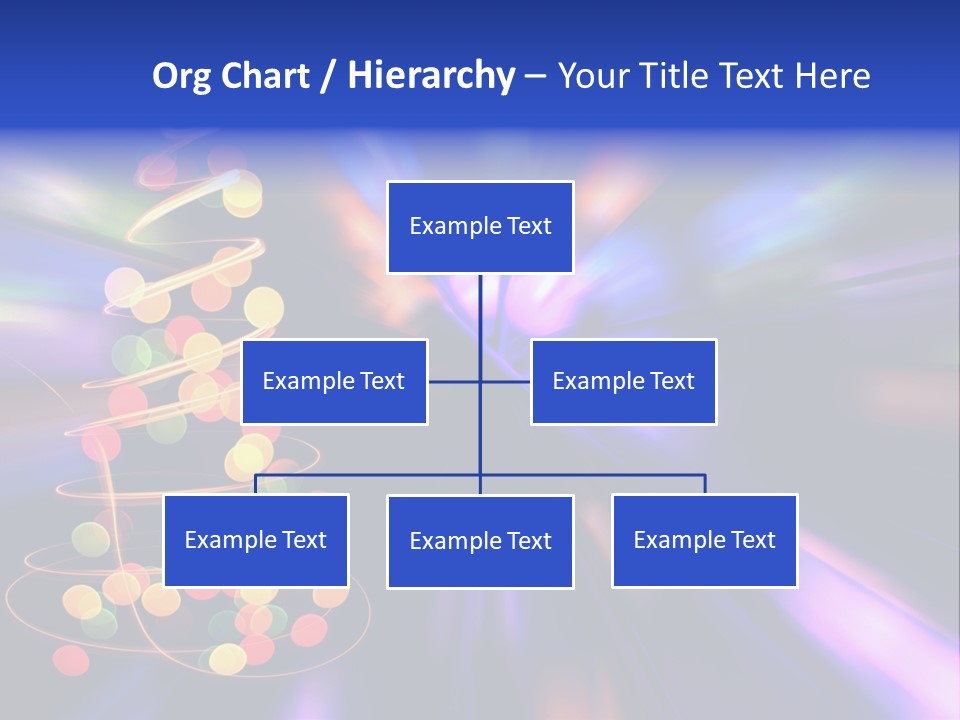 Christmas Card Home Sparkle PowerPoint Template