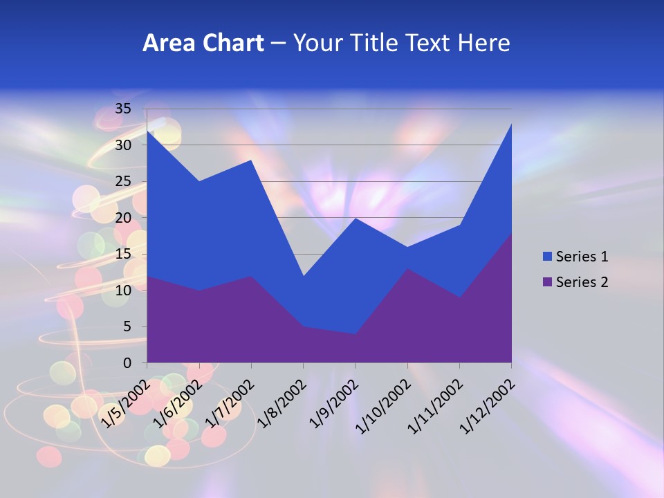 Christmas Card Home Sparkle PowerPoint Template