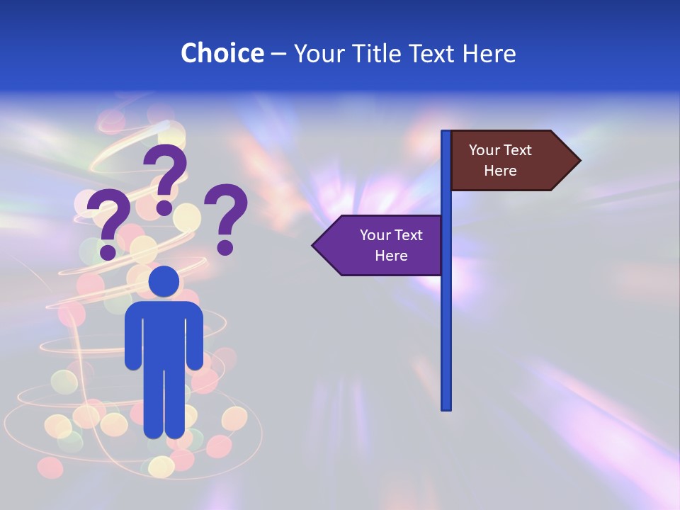 Christmas Card Home Sparkle PowerPoint Template