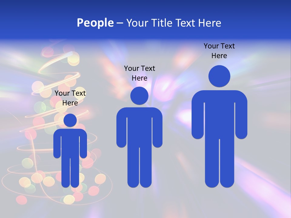 Christmas Card Home Sparkle PowerPoint Template